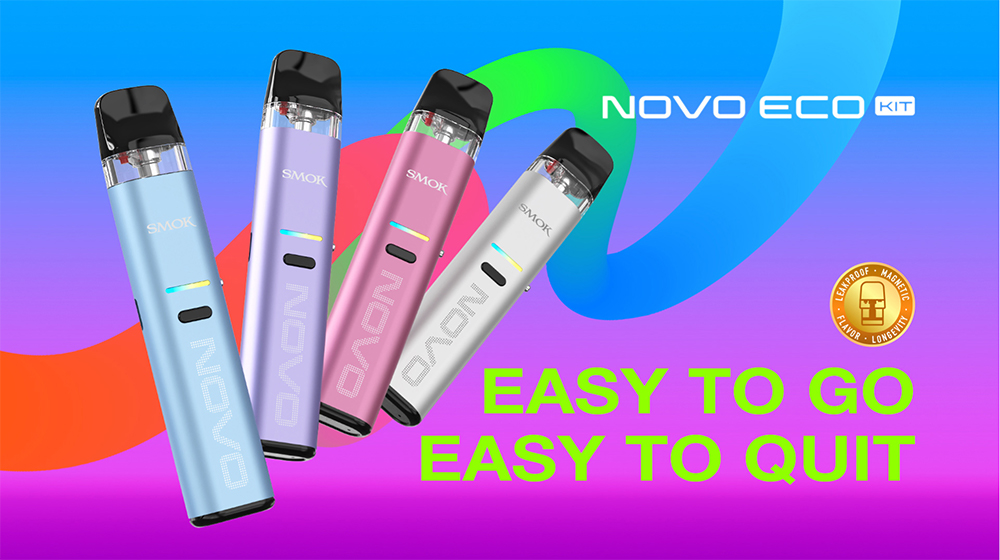 Novo Eco Device Buy Authentic SMOK Novo Eco 30W Pod System Kit 1000mAh 2ml  Silver Australia NOVO ECO Ability
