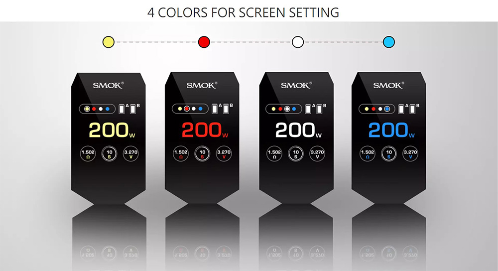 R-Kiss Screen With 4 Colors Setting