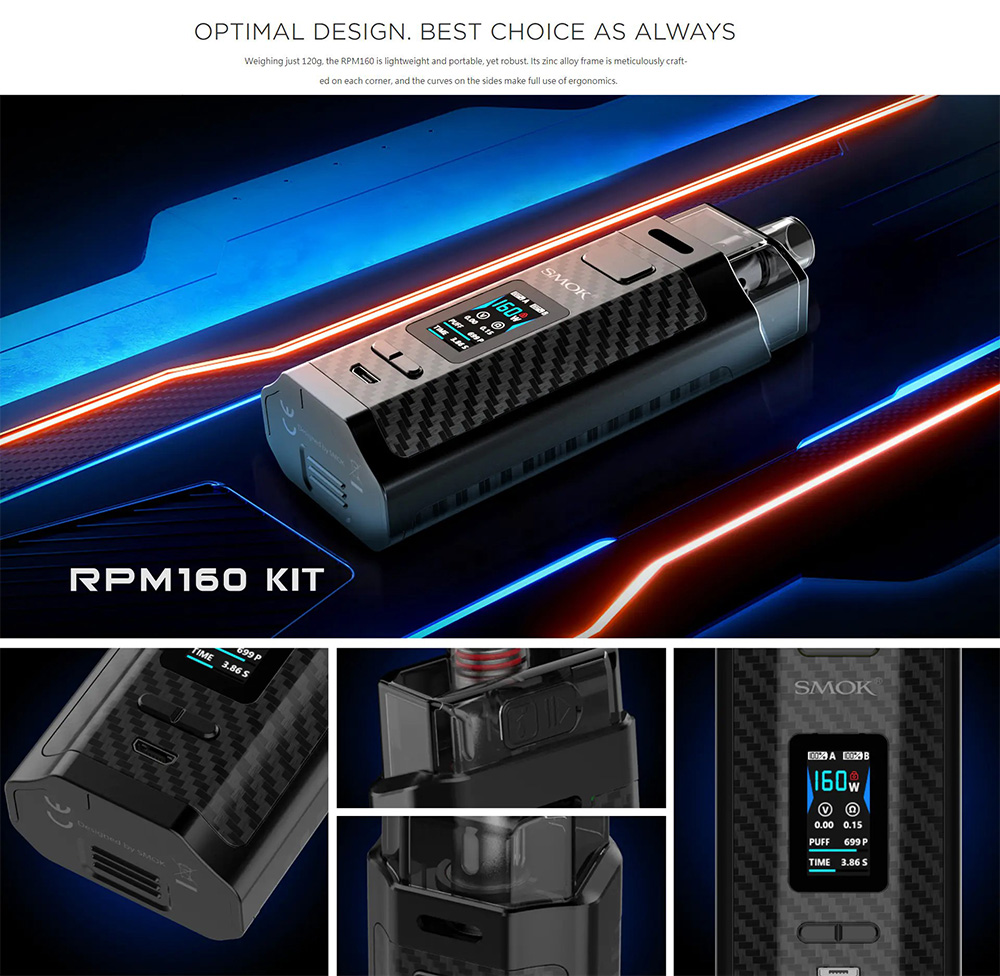 RPM160 Pod Kit With Optimal Design