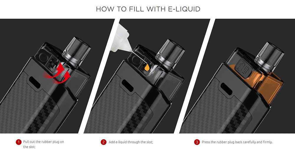 How To Fill RPM160 Pods