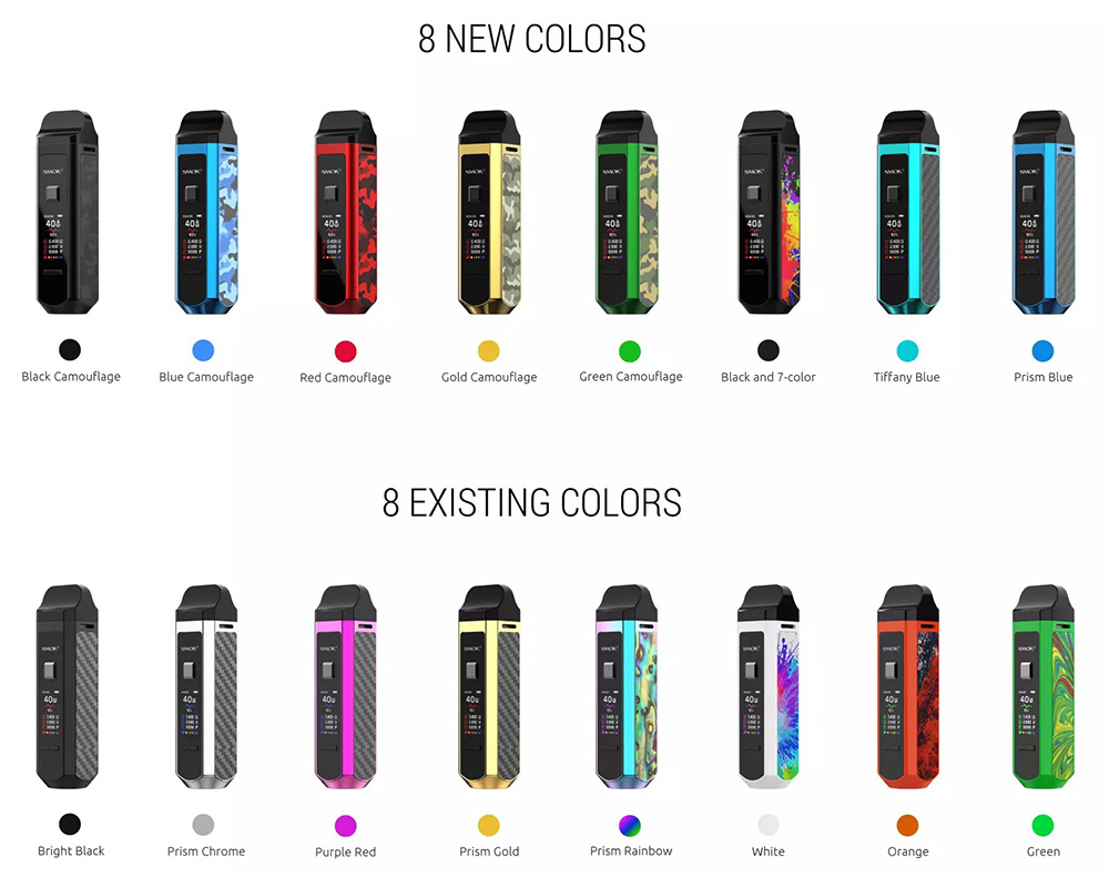 Smok RPM40 New Colors