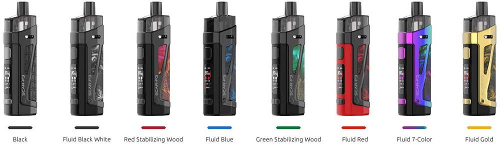 Smok Scar-P3 Colors Available
