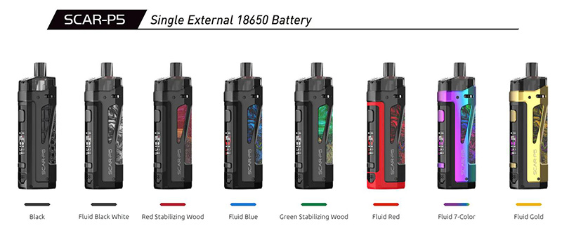 Smok Scar-P5 80W 18650 Waterproof Pod Kit