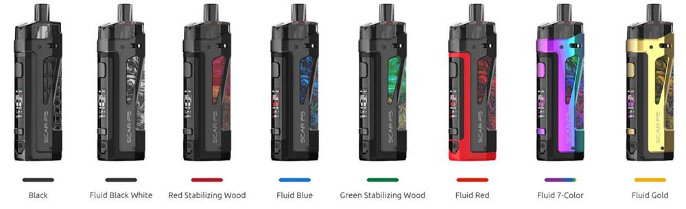 Smok Scar P5 Colors Available