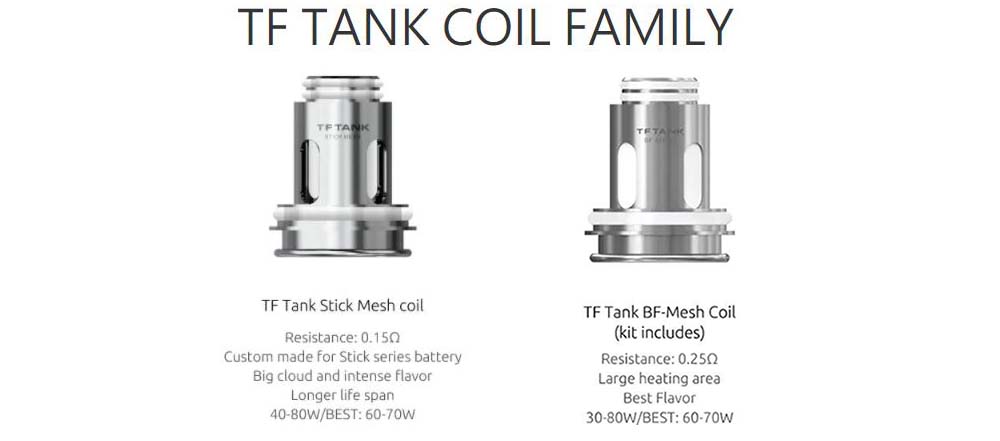 Smok TF-Tank Mesh Coils
