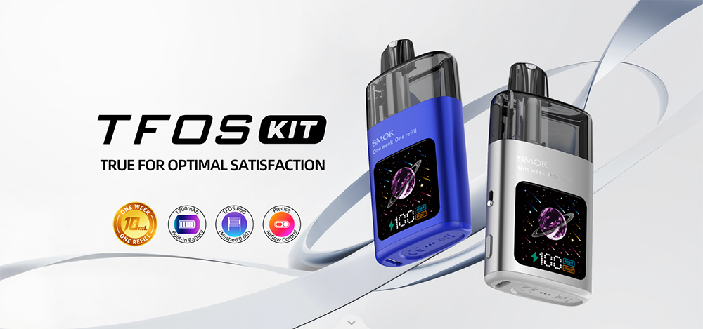 SMOK TFOS Pod System Kit 1700mAh 10ml