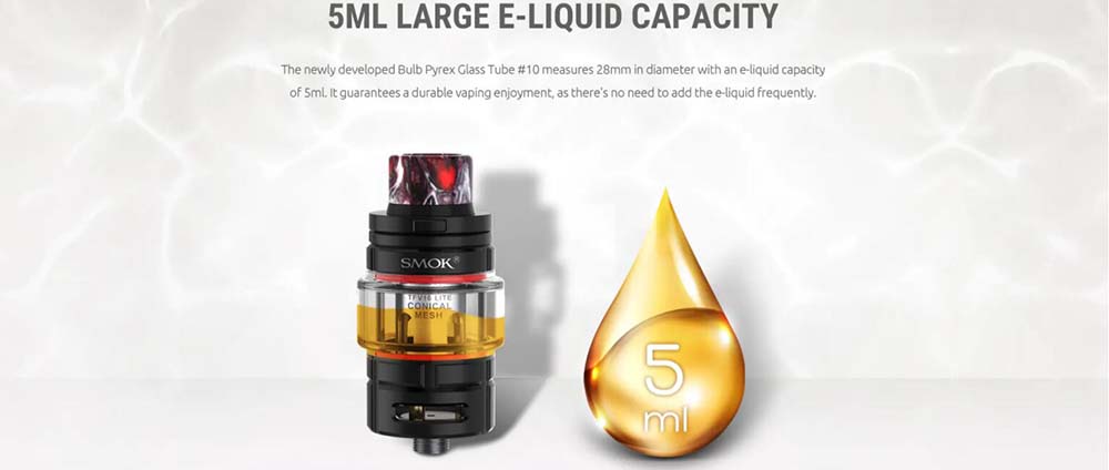 Smoktech TFV16 Lite With 5ml E-Juice Capacity