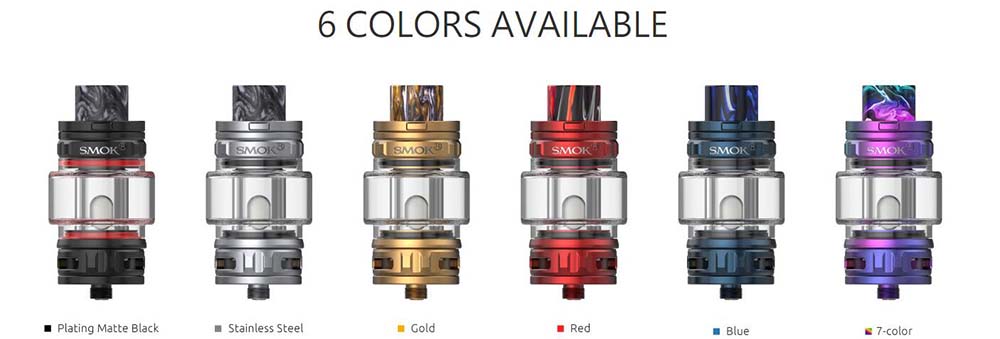 Smok TFV18 Colors Options