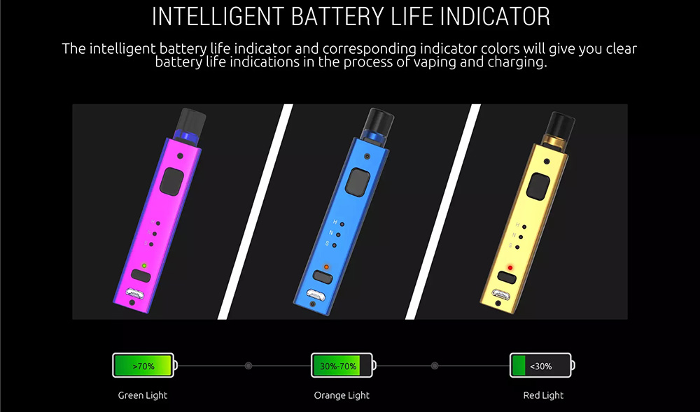 Trinity Alpha With Intelligent Battery Indicator Light