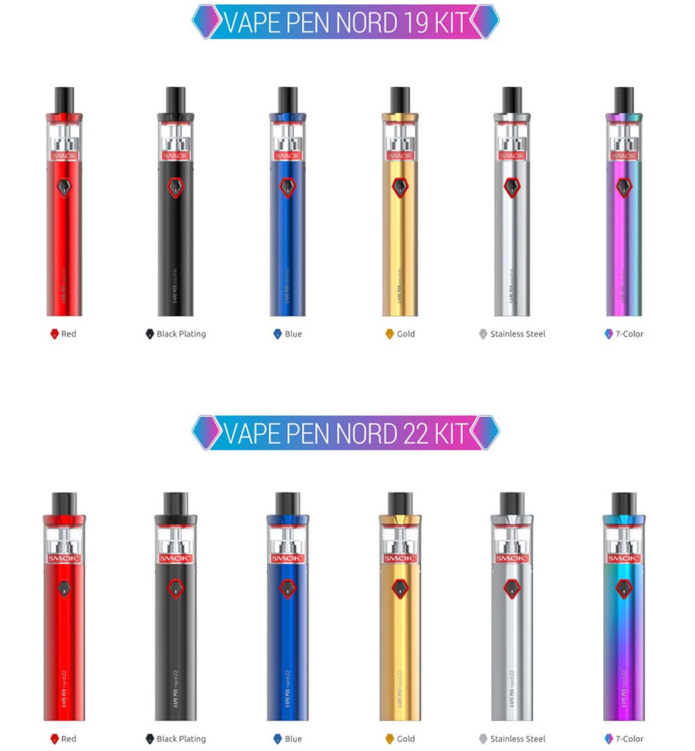 Smok Vape Pen Nord 18 22 Colors Available