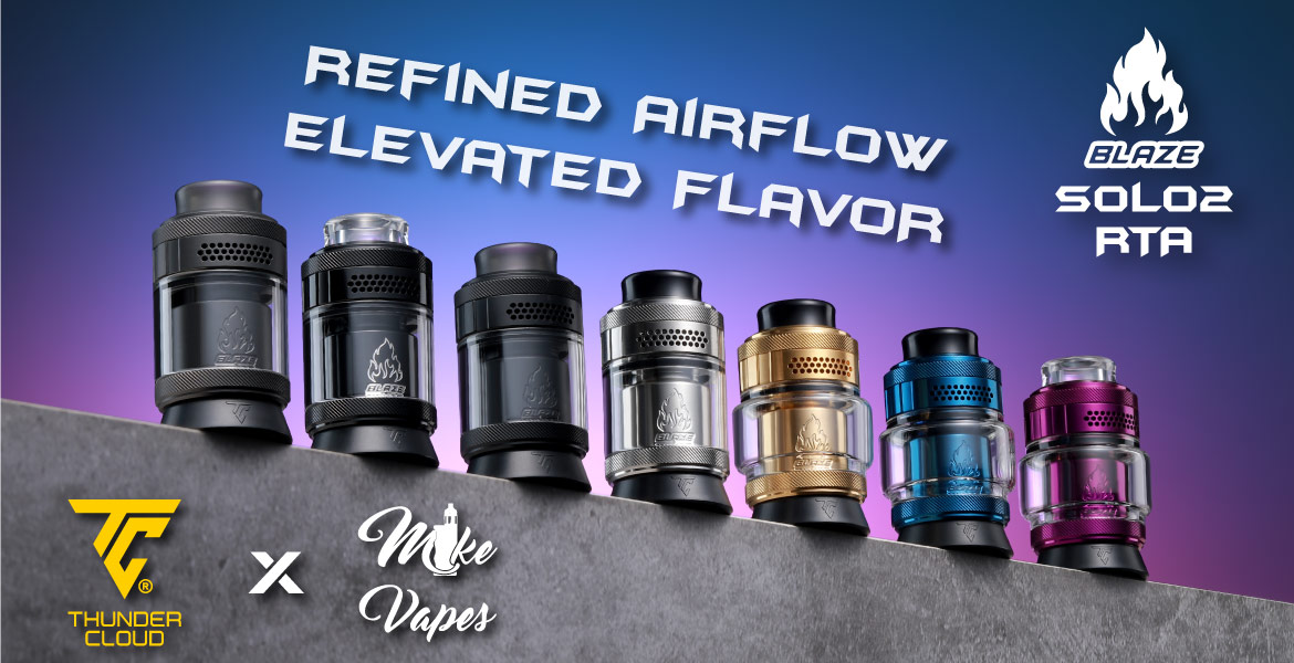 ThunderCloud x Mike Vapes Blaze Solo 2 RTA