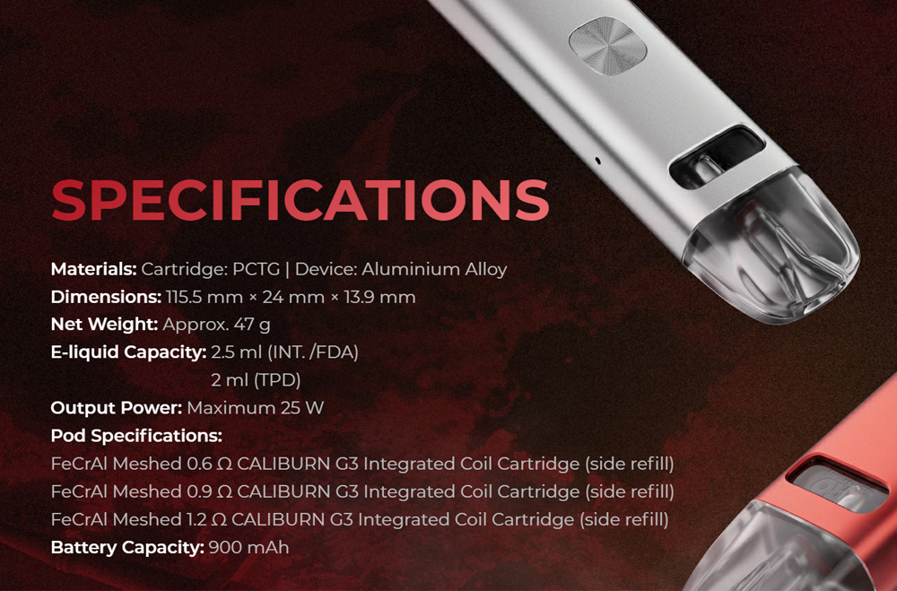 Uwell=Caliburn-G3-Eco-Kit