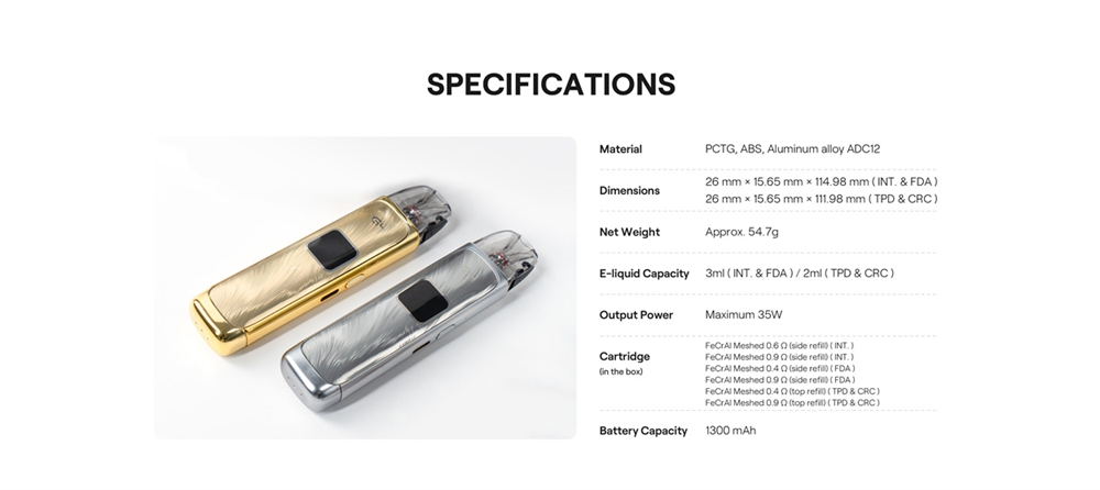 Uwell-Caliburn-G4-Pod-System-Kit