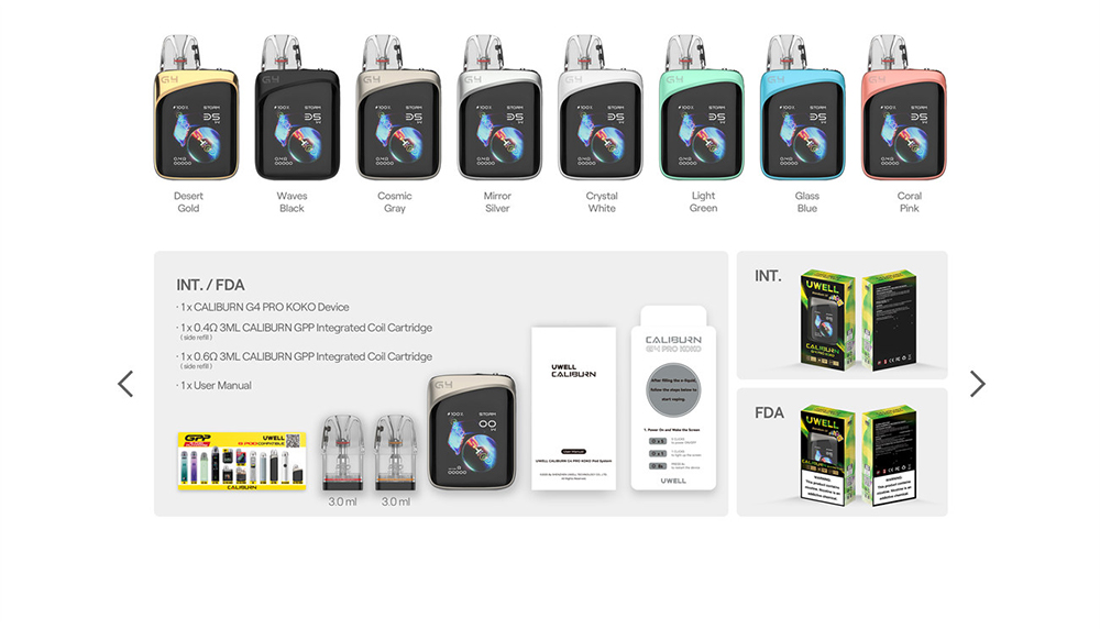 Uwell-Caliburn-G4-Pro-Koko-Kit