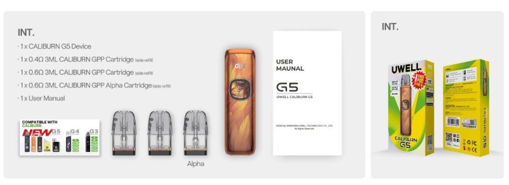 Uwell-Caliburn-G5-Kit