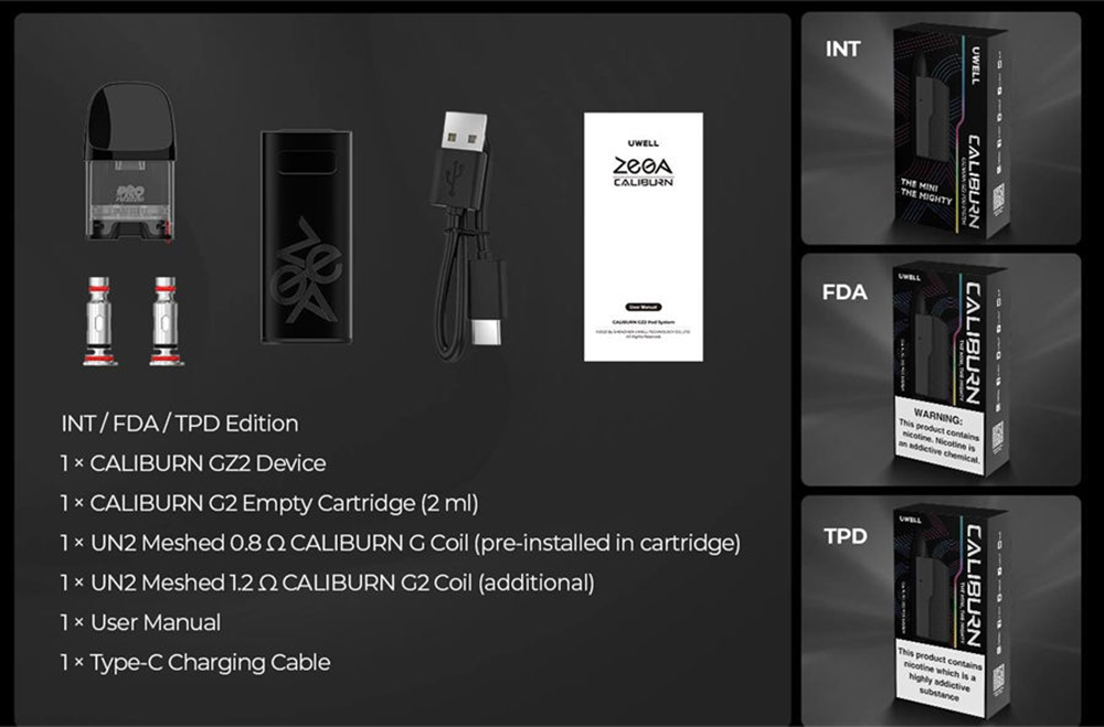 Uwell-Caliburn-GZ2-Kit