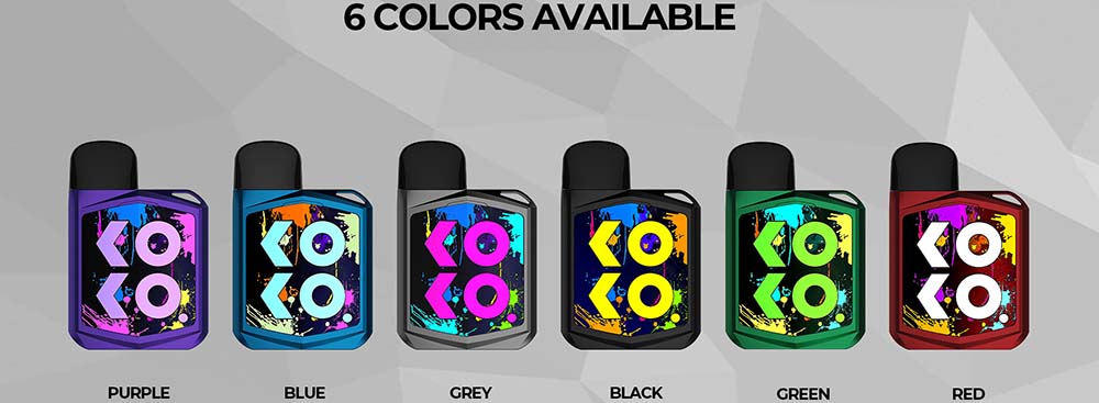 Uwell Caliburn Koko Prime Colors Available