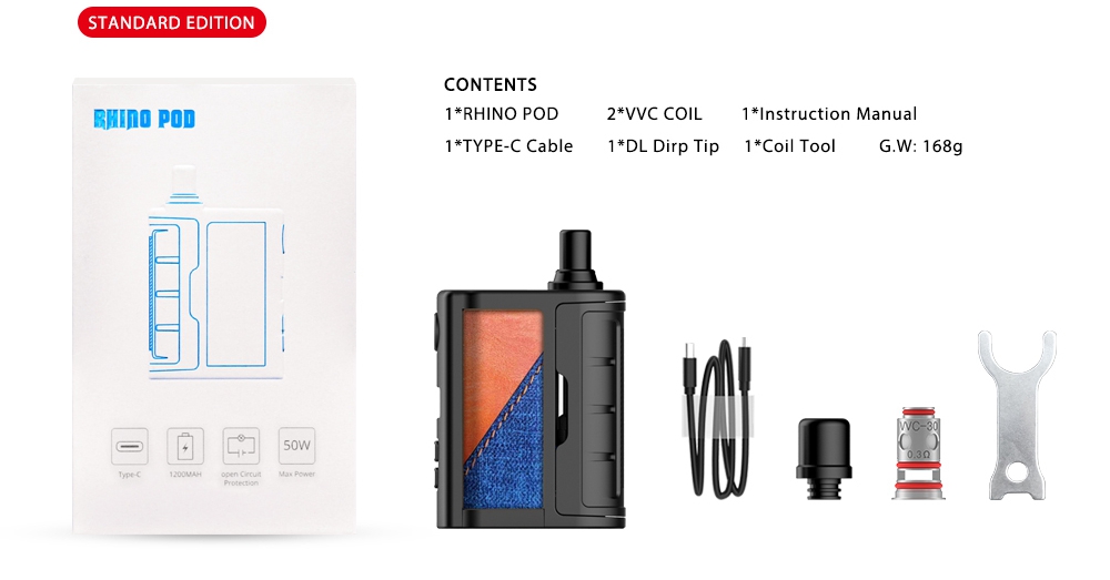 Vandyvape Rhino pod kit