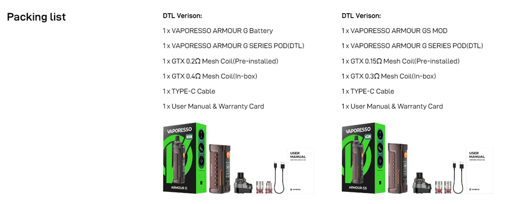 Vaporesso-Armour-G-Kit