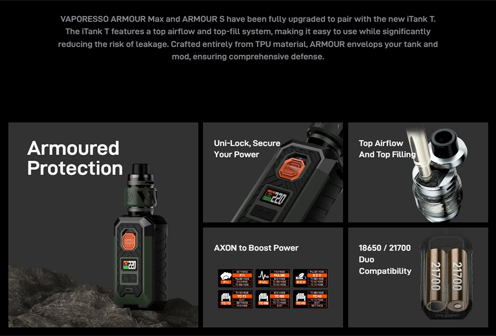 Vaporesso-Armour-S-100W-Mod-Kit-with-iTank-T-Atomizer