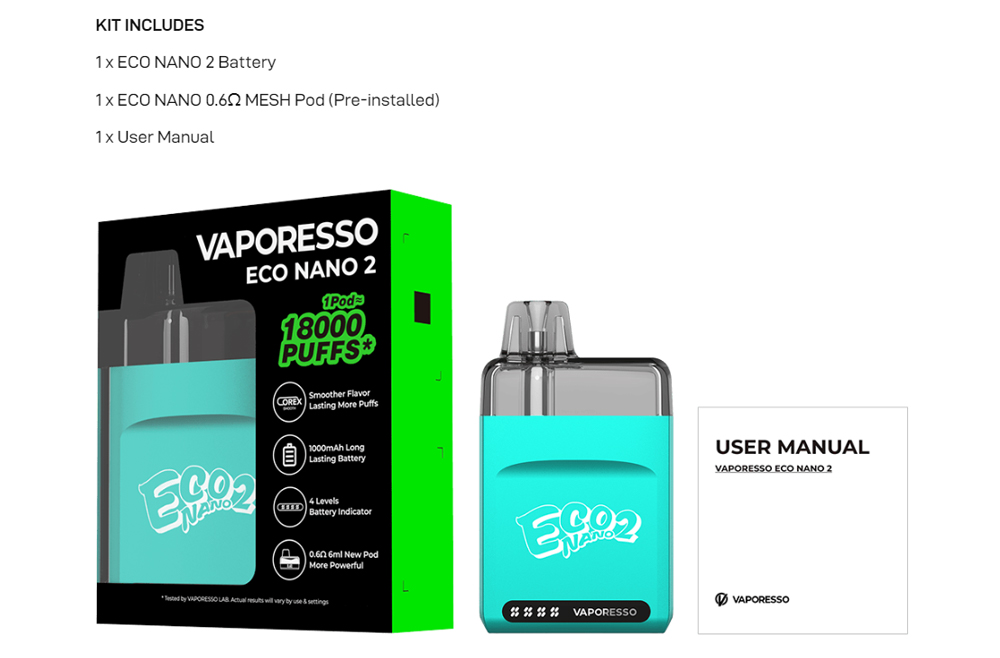 Vaporesso-ECO-Nano-2-Kit