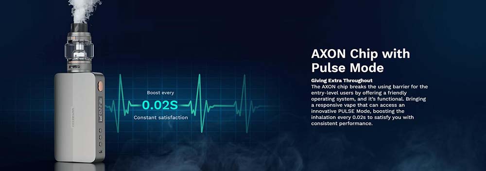 Vaporesso Gen X 220W Adopts AXON Chipset With Pulse Mode