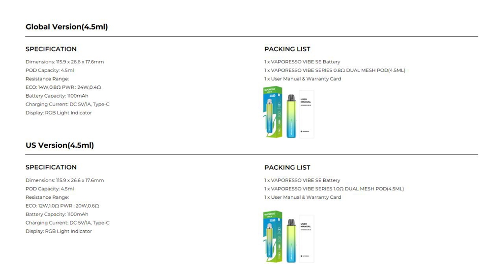 Vaporesso-Vibe-SE-Pod-System