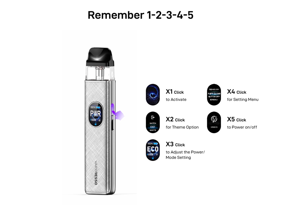 Vaporesso-XROS-5-Pod-Kit