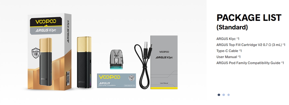 VOOPOO-ARGUS-Klyc-Pod-System-Kit