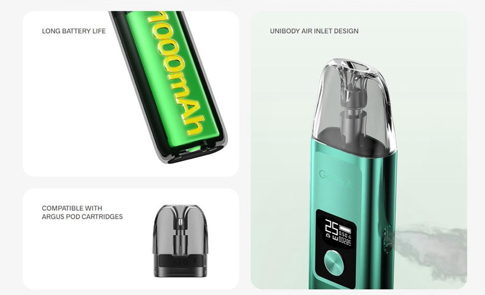 VOOPOO Argus G Pod System Kit 1000mAh