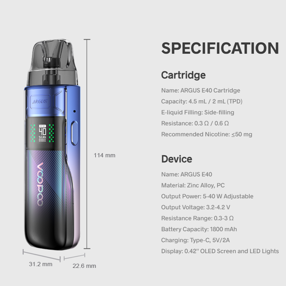 Voopoo-Argus-E40-Kit