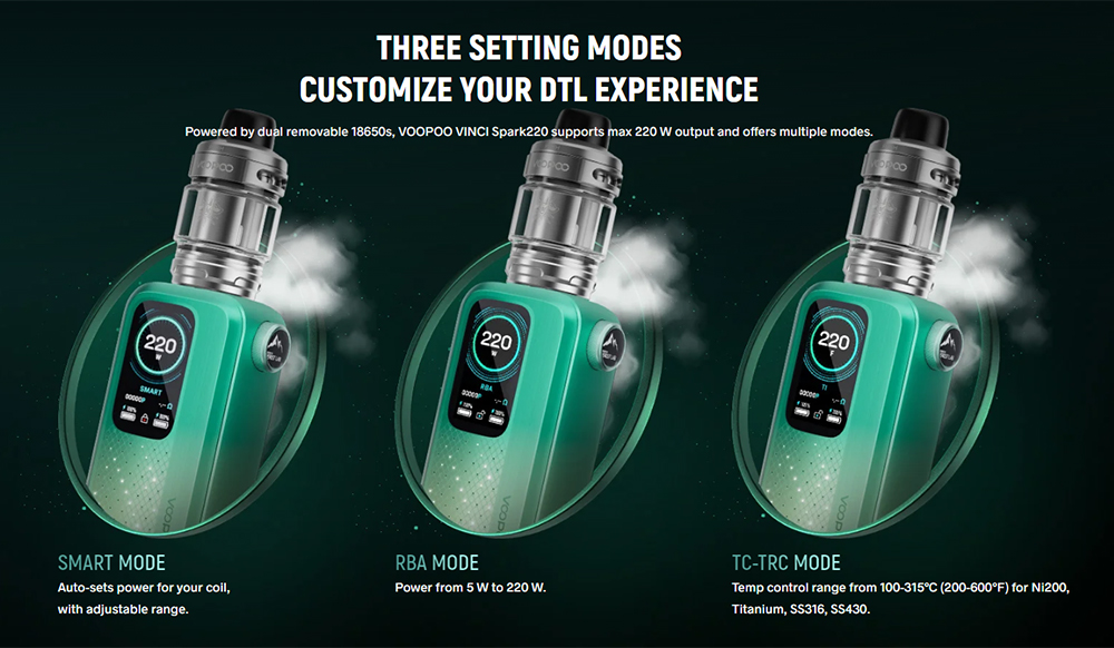 VOOPOO-Vinci-Spark-220-Kit