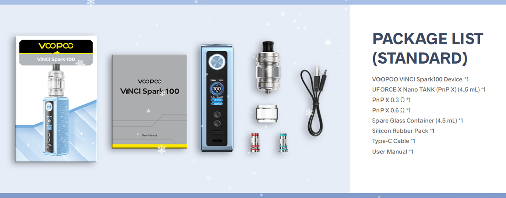 VOOPOO-Vinci-Spark100-Kit