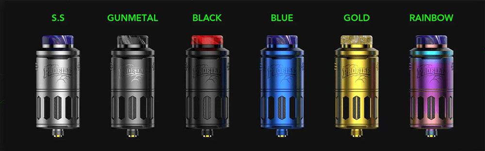 Wotofo Profile RDTA Colors Available