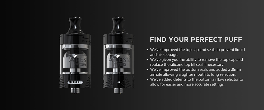 Innokin ARES 2 With Improvements For The Better Proformance