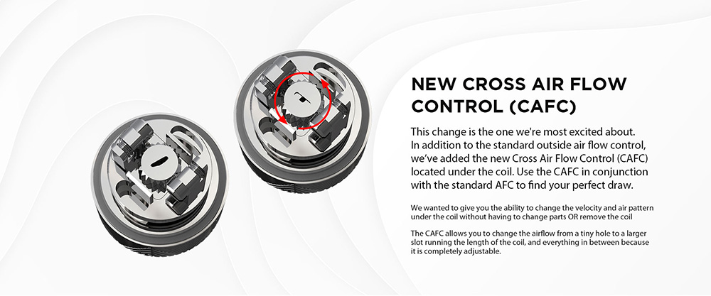 With New Cross Air Flow Control To Get The Perfect Draw