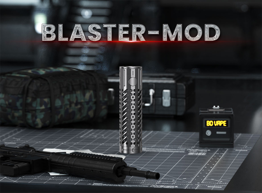 elfbar elfa kaufen Blaster Mod BD Vape, Bypass electronic mod, 21700 and18650 batteries| Le  Petit Vapoteur