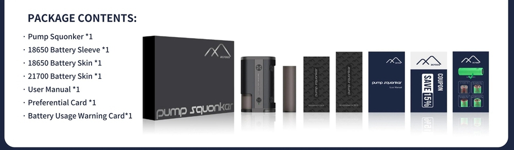 Dovpo x Across Pump Squonker Box Mod