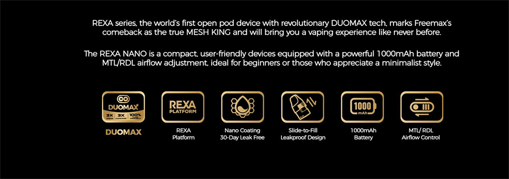 Freemax Rexa Nano kit