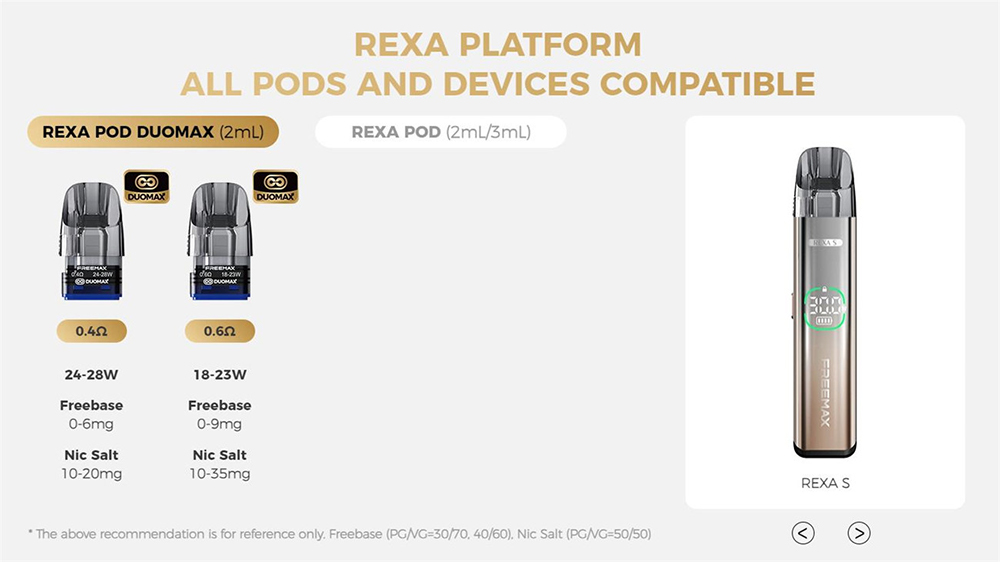 Freemax Rexa s kit