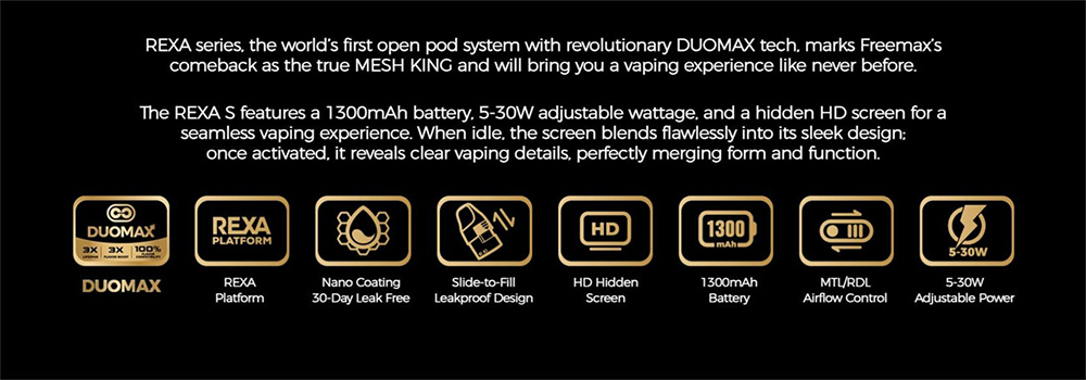 Freemax Rexa s kit
