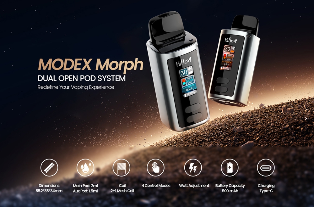 Hiflow-Modex-Morph-Dual-Open-Pod-System-Kit