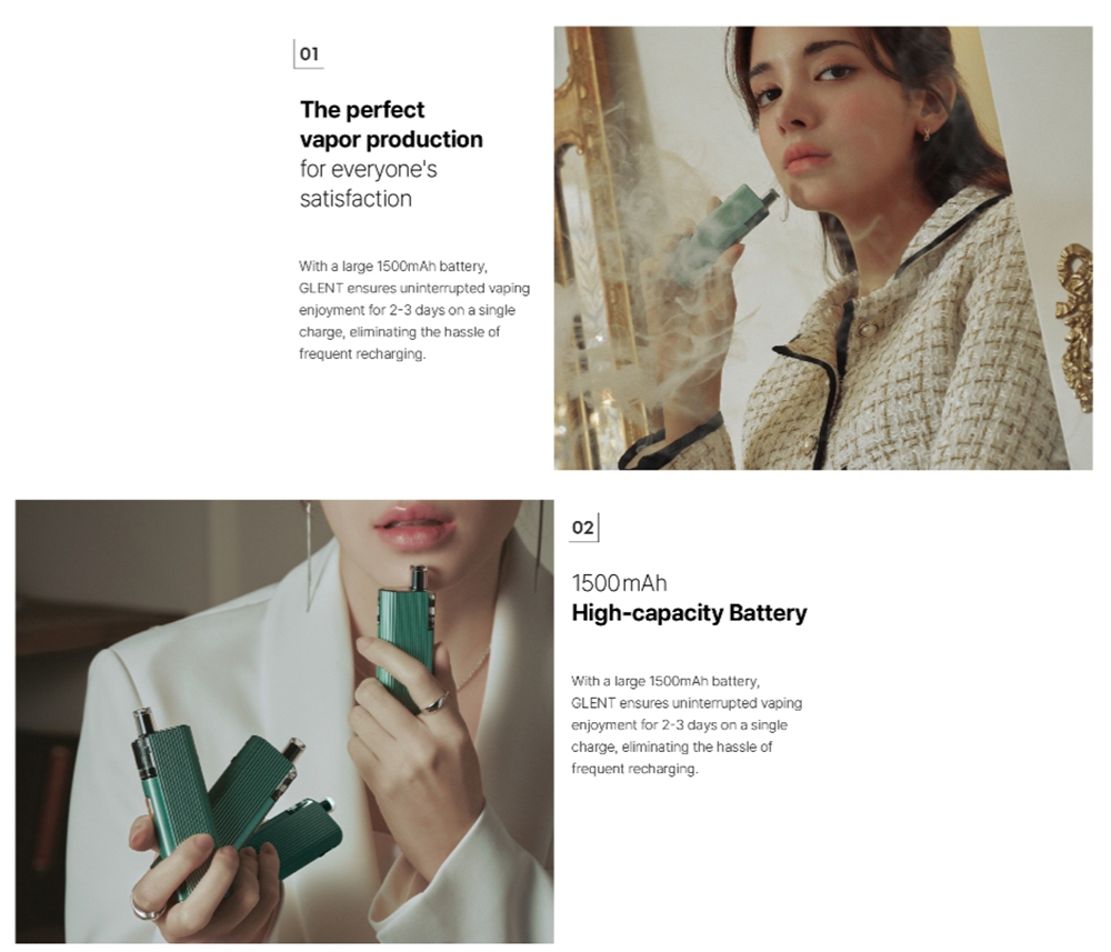 geekvape aegis solo 3 istruzioni Justfog Glent Pod System Kit 1500mAh | Vaping Forum main image 0