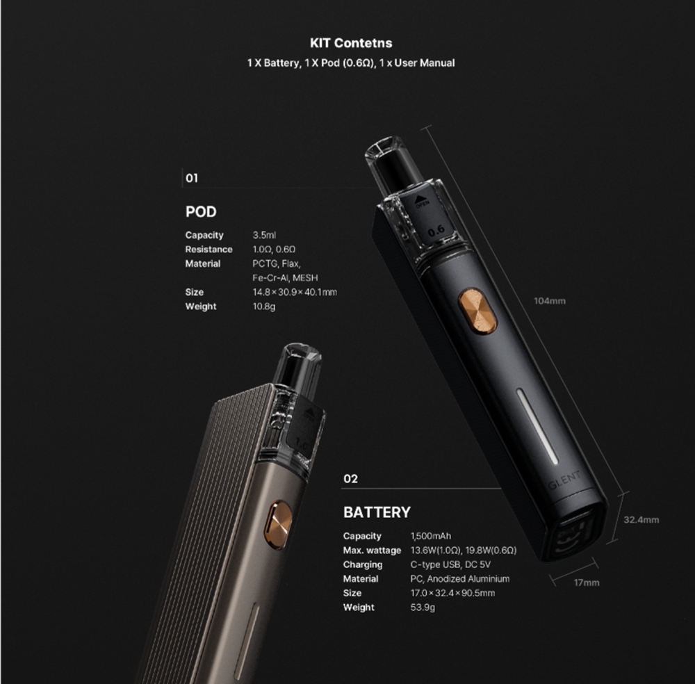 Justfog-Glent-Kit