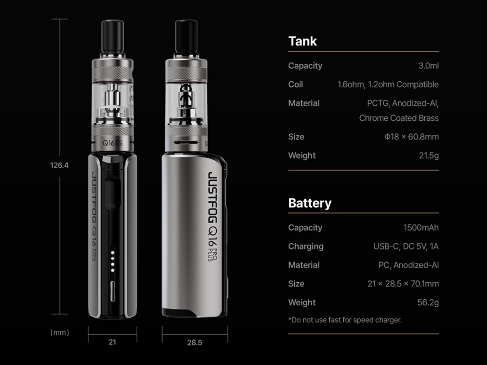 Justfog-Q16-Prp-Plus-Kit