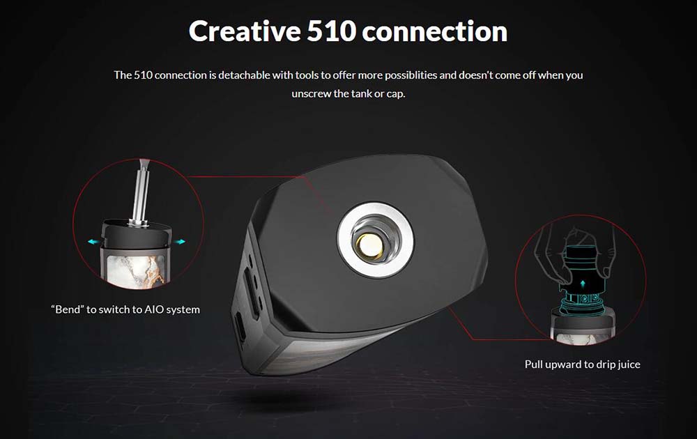 OXVA Velocity 510 Connection