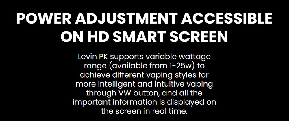 Pro Cartridge Smoant Levin PK Pod System Kit