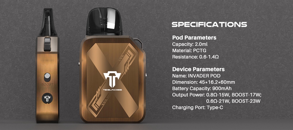 Teslacig-Invader-Pod-Kit