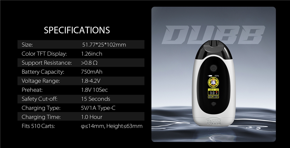 Yocan-Dubb-Dual-Cartridge-510-Battery