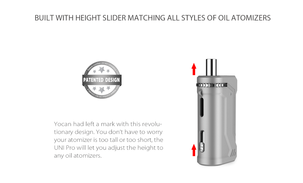 Uni Pro With Height Slider Design